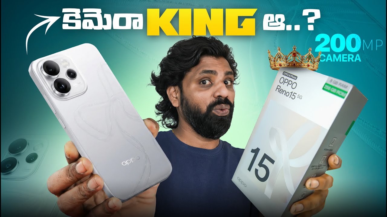 OPPO Reno 15 Unboxing & initial impressions  🔥 120X Zoom Test | Reno 15 vs 15 Pro vs 15 Pro Mini