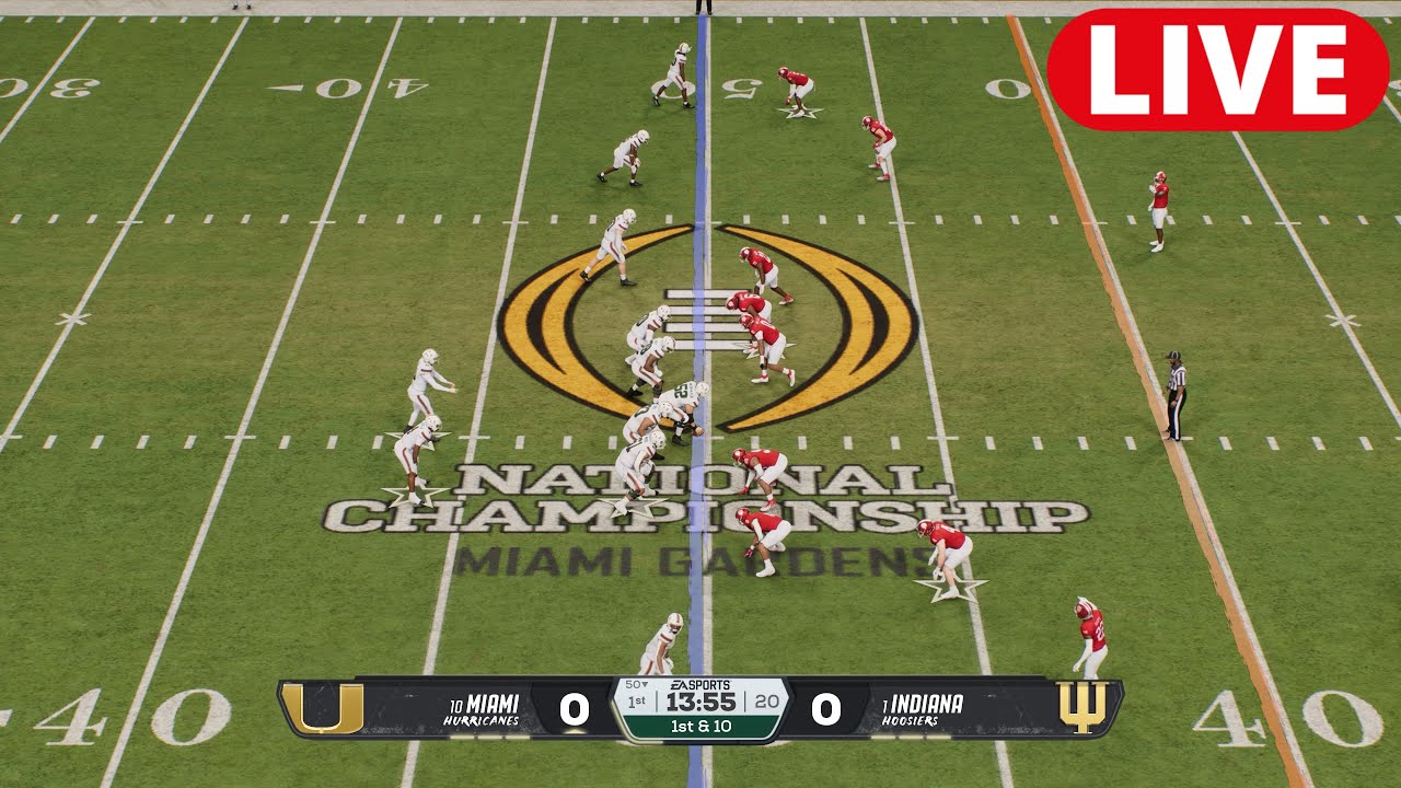 Miami vs Indiana Full Game | National Championship