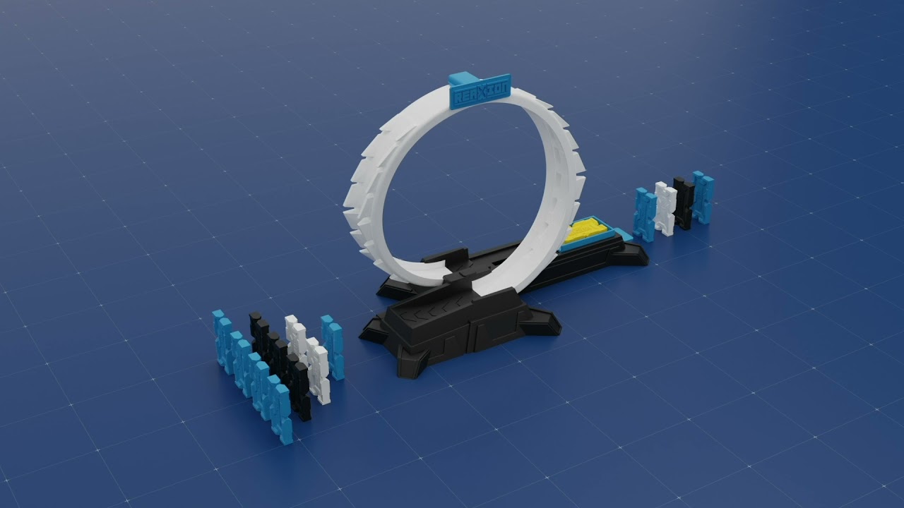 Domino LOOPDELOOP | How to launch dominoes with the REAXION looping | DIY tutorial