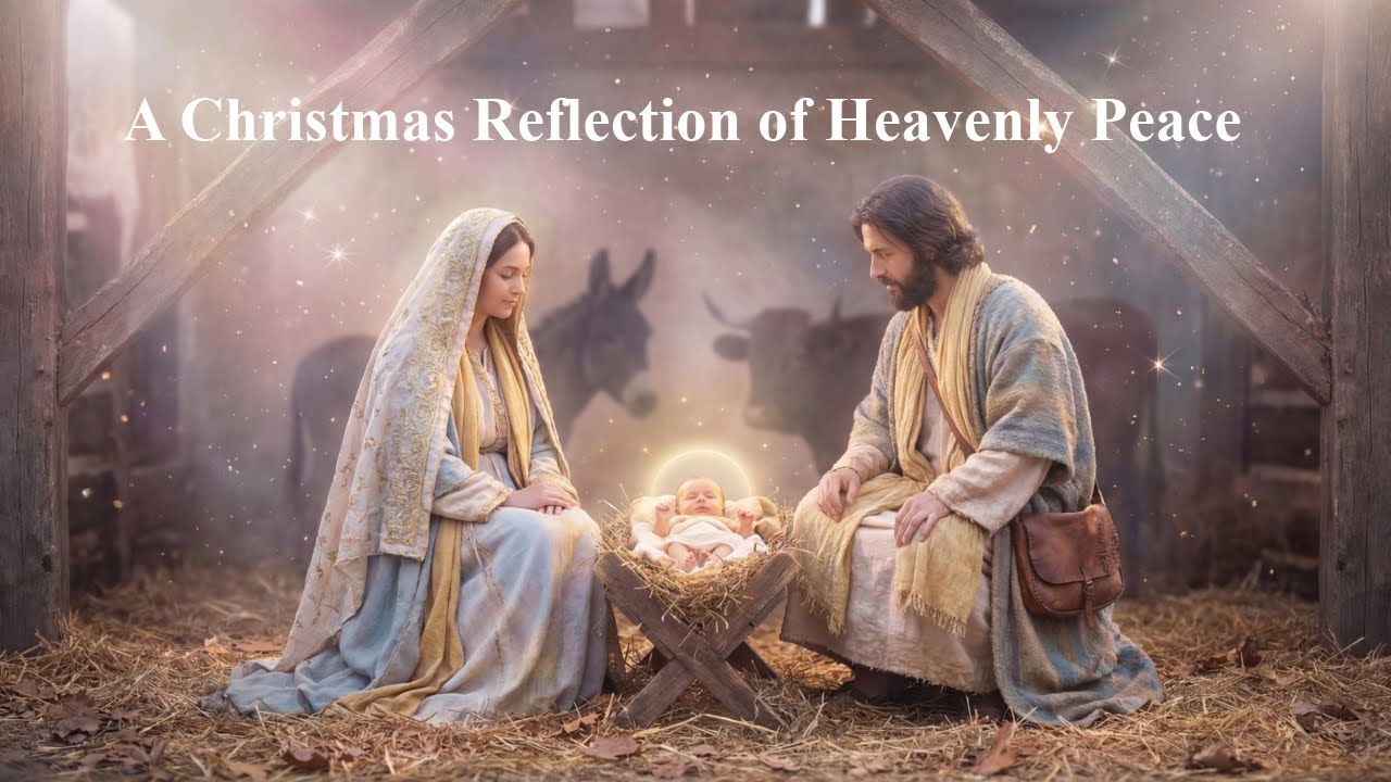Our Savior is Born |  Christmas Reflection of Heavenly Peace