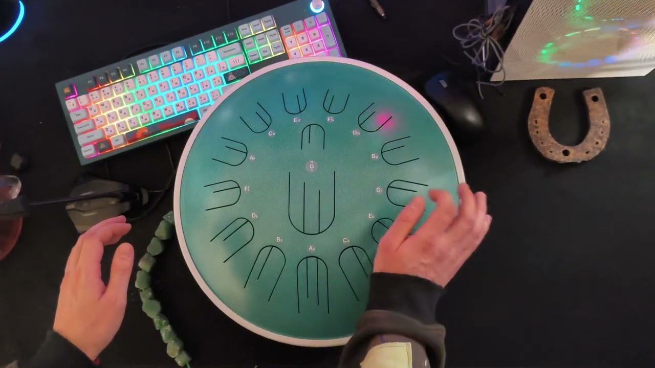 Вальсик на глюкофоне) waltz on tunk drumm