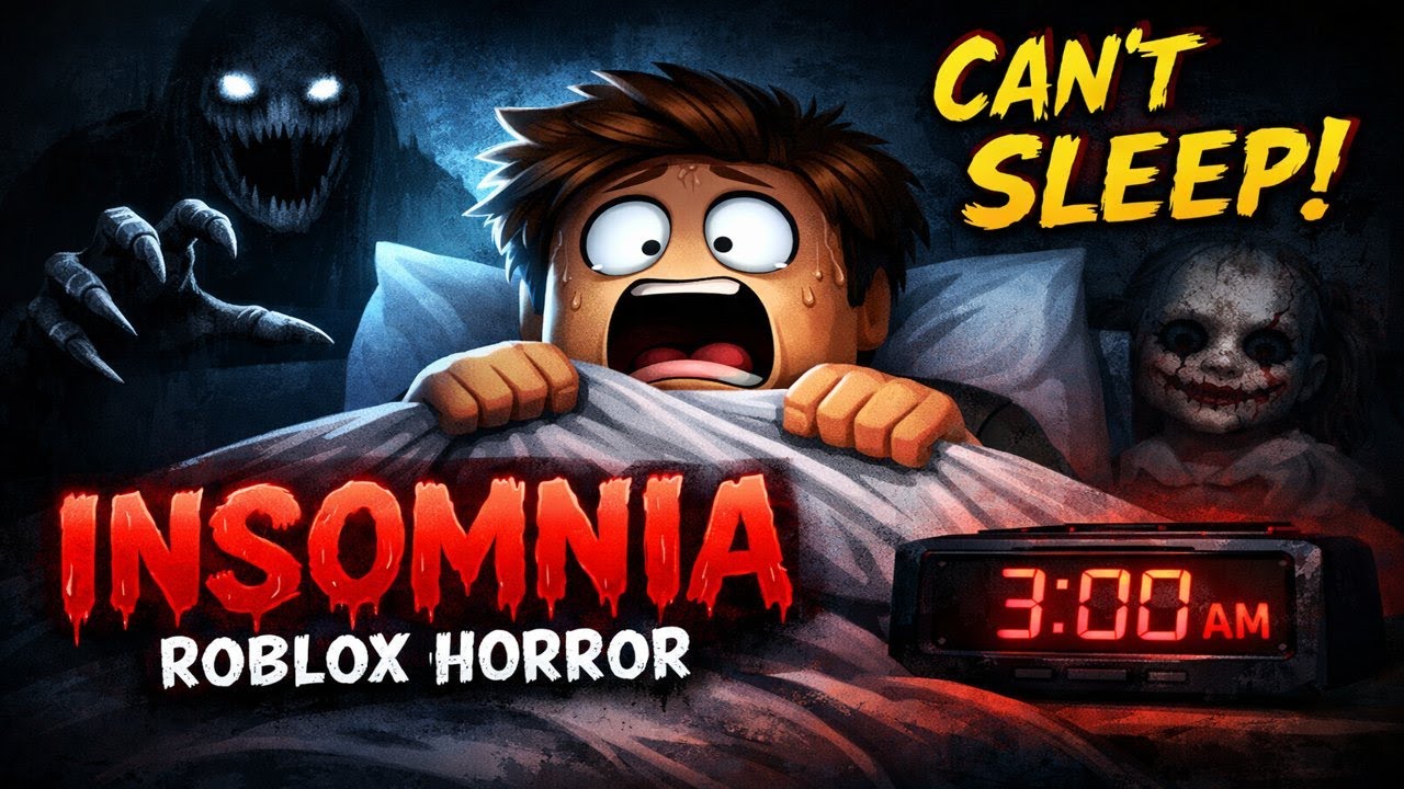 WE FOUND THE MOST CONFUSING HORROR GAME 😱 | #insomnia #roblox
