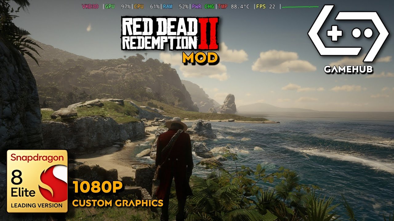 🔴Red dead redemption 2 on Mobile | SD 8Elite | GameHub | Just Chilling #2026