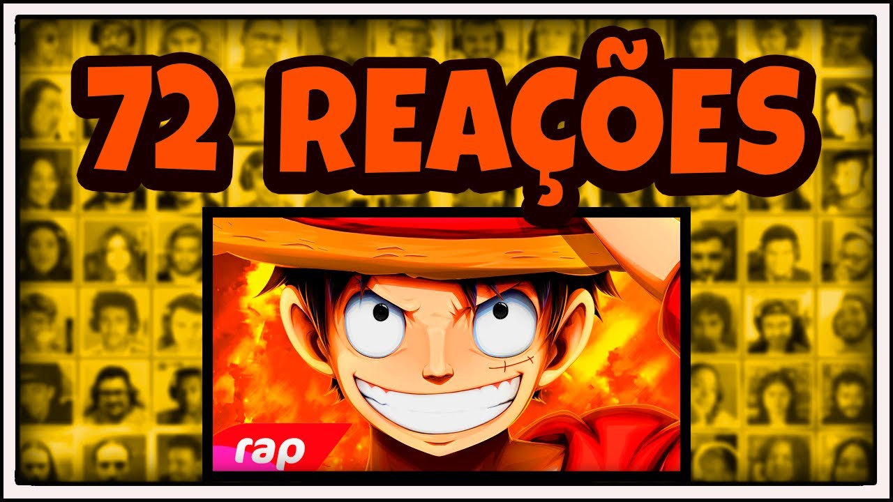 MULTREACT - Rap do Luffy (One Piece) - CHAPÉU DE PALHA | NERD HITS
