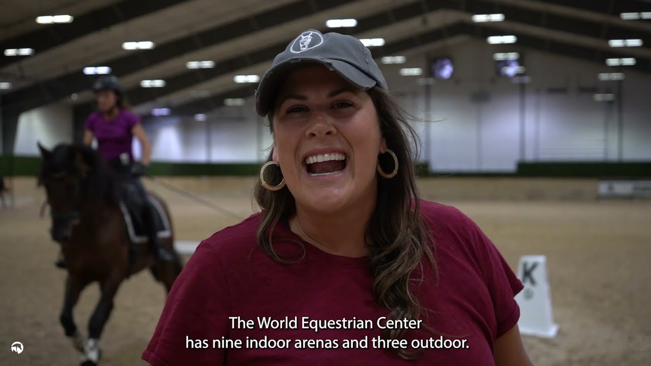 Take a tour of Sport Horse Nationals at the World Equestrian Center!