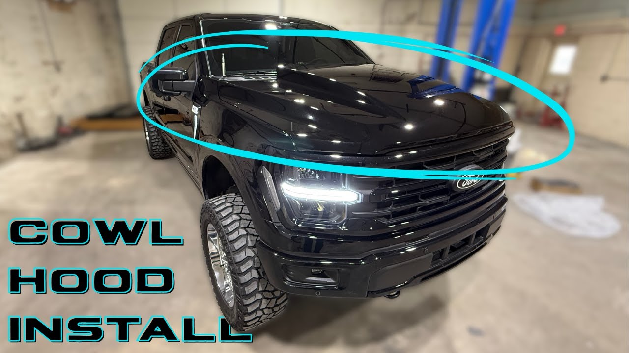 Установка капота на новый FORD (Cervini)