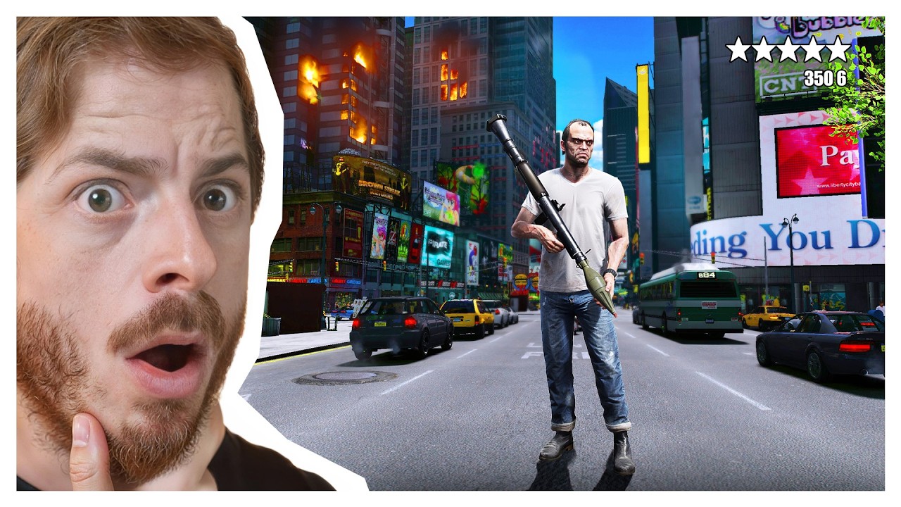 GTA 5 mais c'est à NEW YORK !