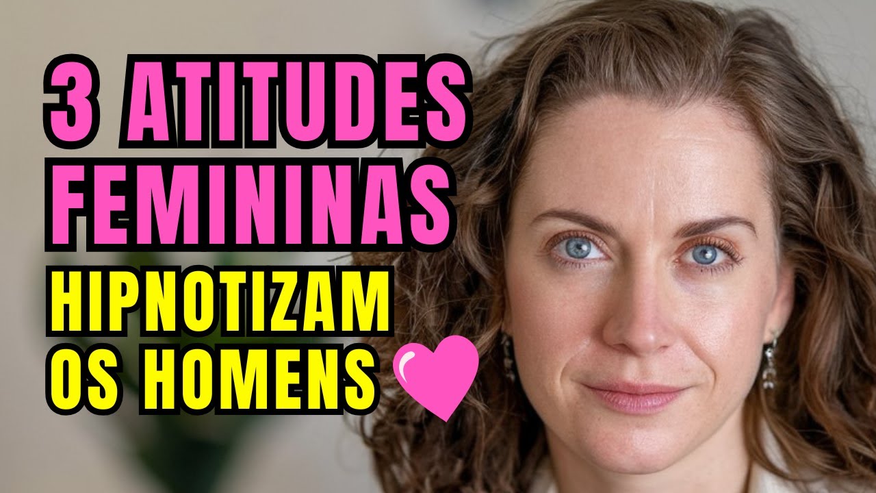 3 Atitudes FEMININAS Que Hipnotizam os Homens Sem Falar Nada