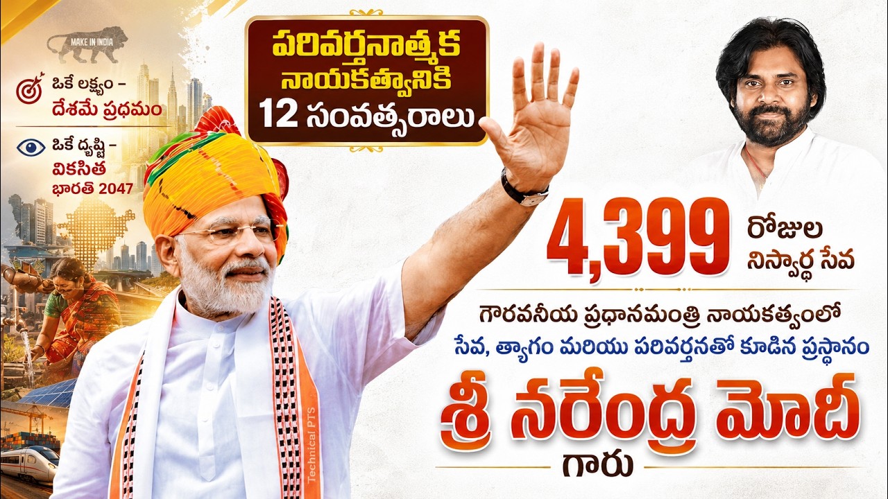 12 Years of Transformative Leadership! | #LongestServingElectedPMModi | #12YearsOfService