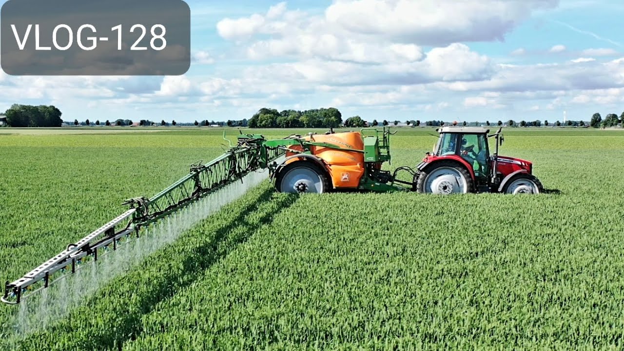 FARMVLOG #128 tarwe, aardappelen spuiten en uitleg uienvlieg
