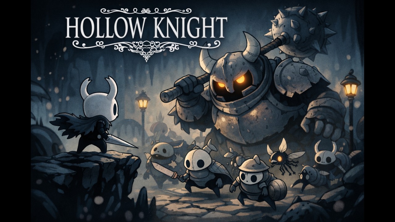 Dieses Spiel übertrifft meine Vorstellungen. Hollowknight Part 1