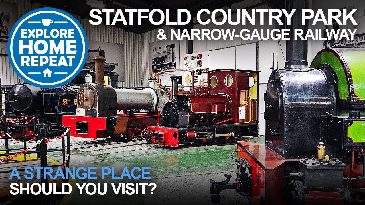 Statfold Country Park & Narrow Gauge Railway | Family Day Out Review | UK Travel Vlog