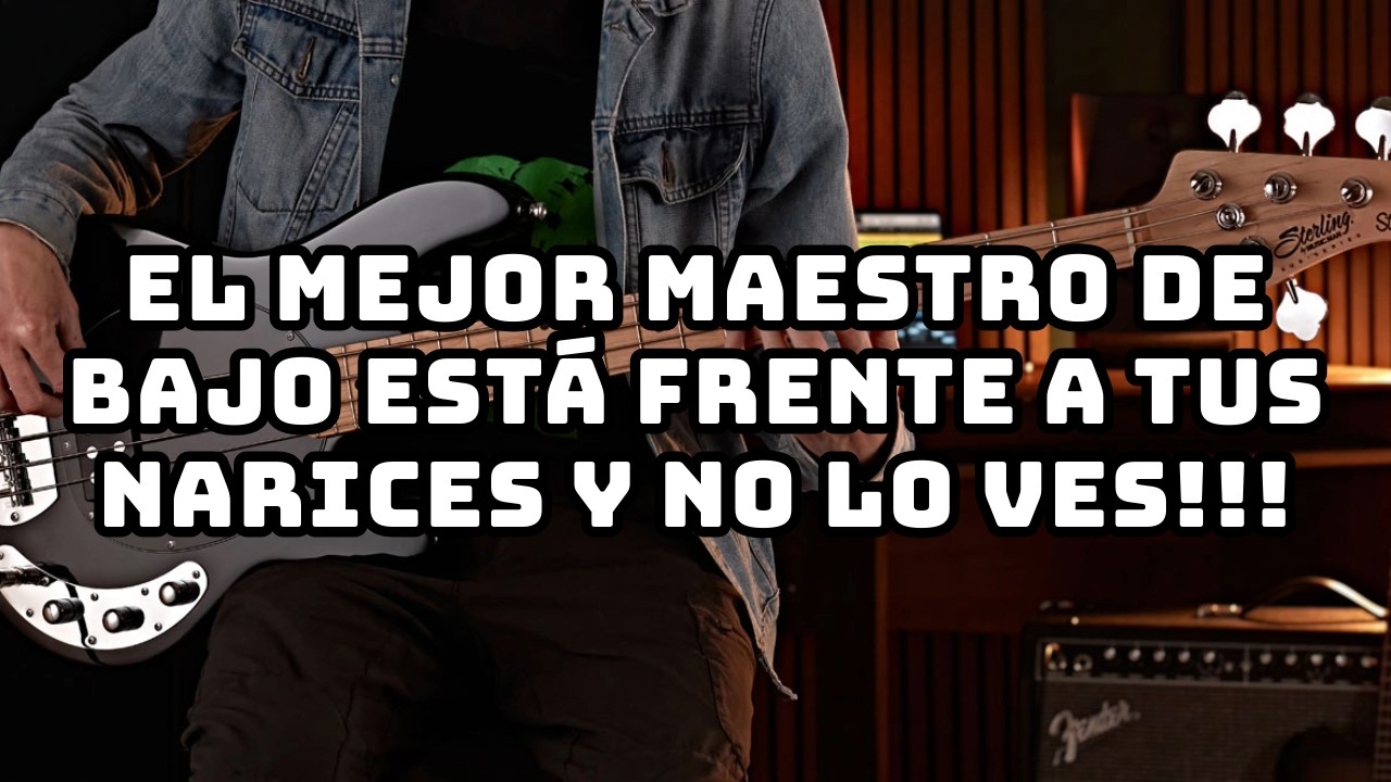 Bajista: Deja de tocar canciones ¡APRENDE DE ELLAS! 😲