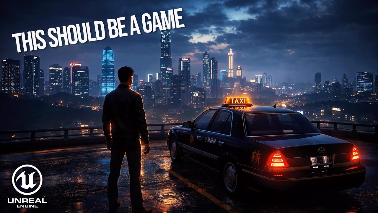 Taxi Driver An INSANE Open-World Game Pitch