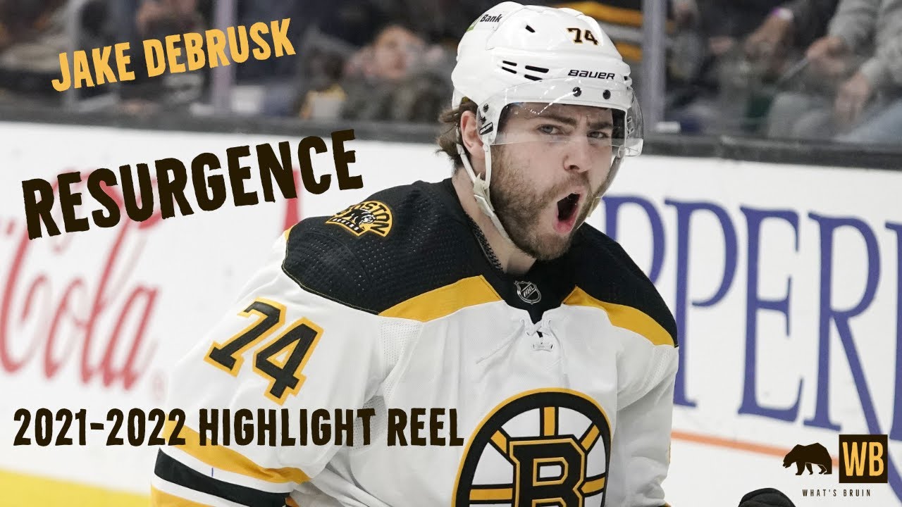 Jake DeBrusk Highlight Reel: October - April 2022