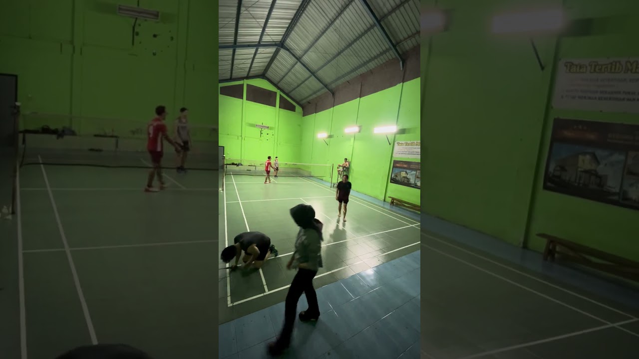 Badminton 06-02-2026 sesi 7 #olahragabadminton #gedungsabugajanti #yogjakarta #pavali 