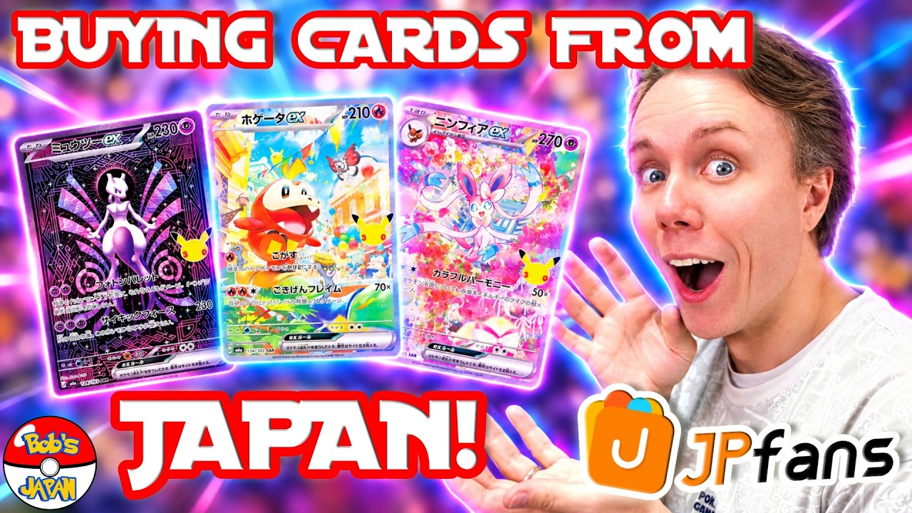 I Bought Japan&rsquo;s RAREST Pok&eacute;mon 30th Anniversary Cards! 💕 Sylveon SAR, Mewtwo SAR & More
