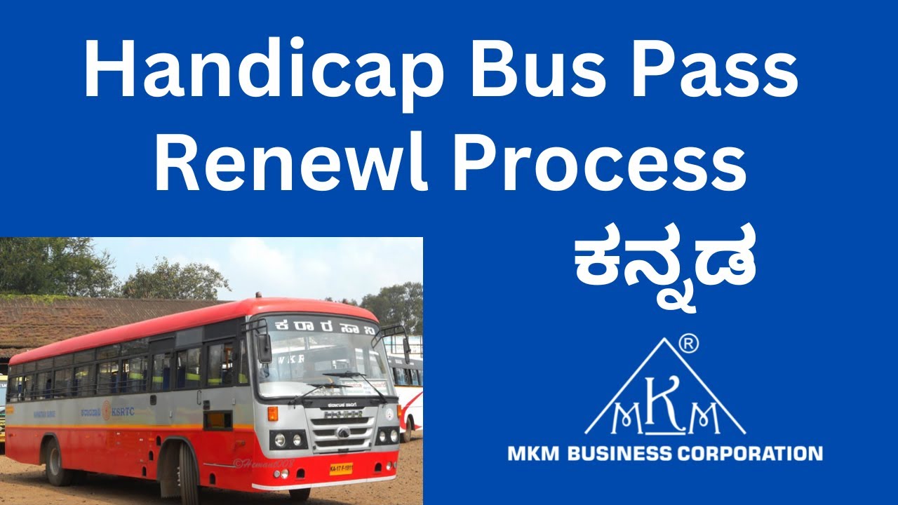 How to Renewal KSRTC Handicap Bus Pass Online in Kannada