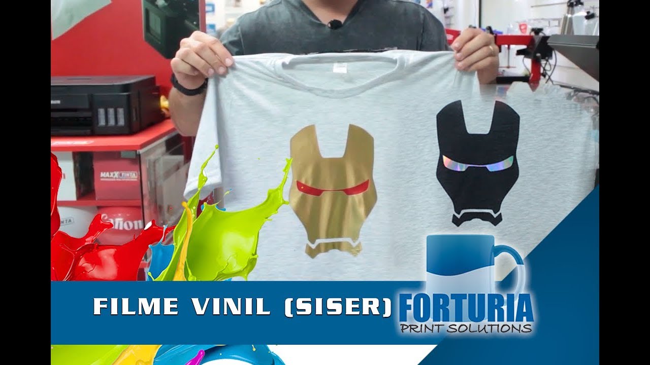 Aplicação de Filme Vinil (Siser)