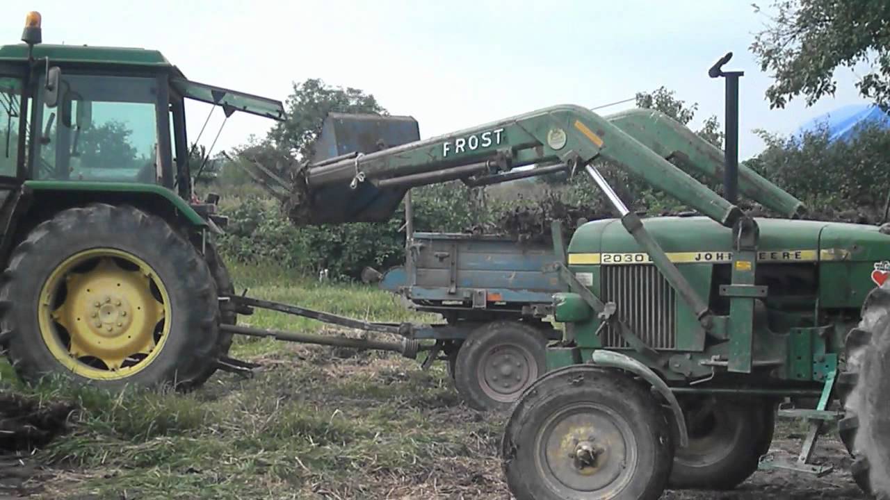 Załadunek obornika 2011 [HD]