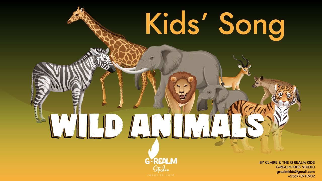WILD ANIMALS  KIDS SONG