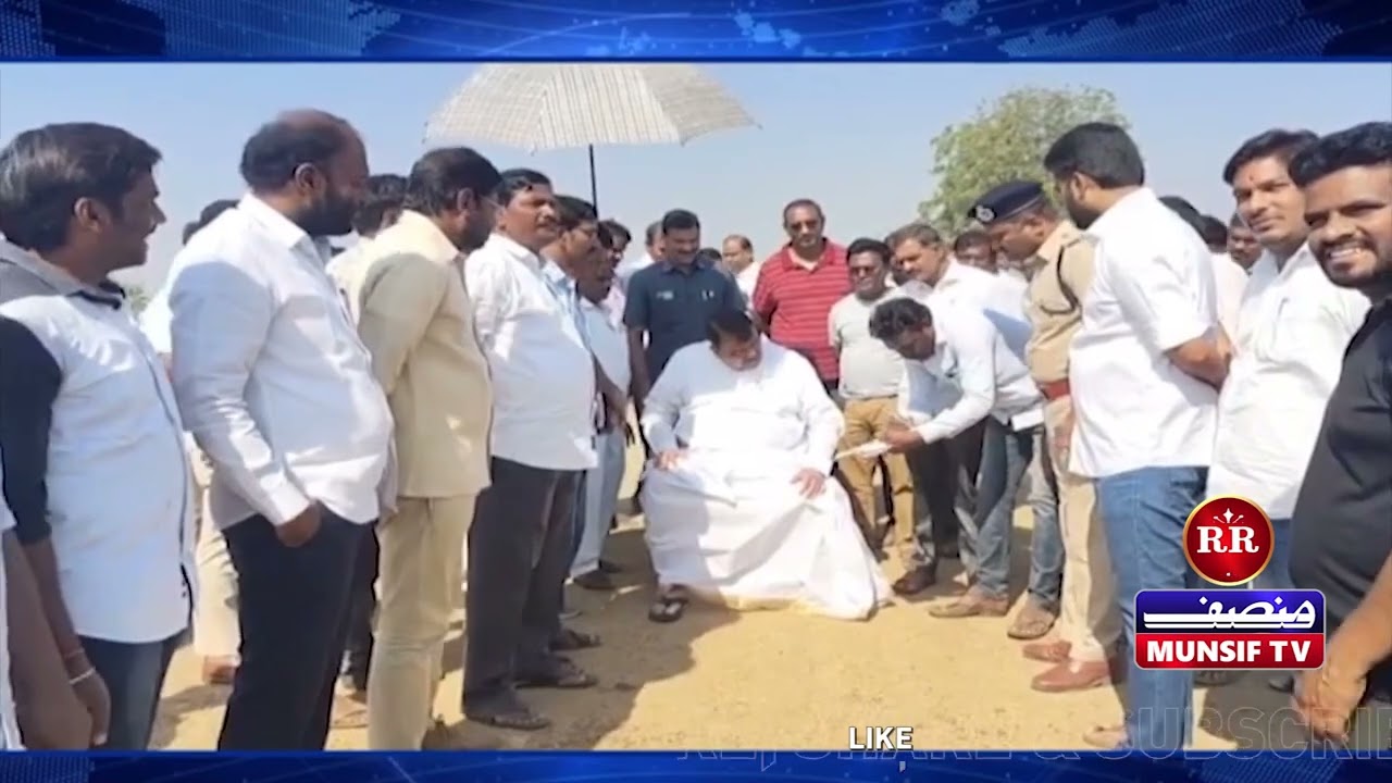 TS Assembly Speaker P Srinivas Reddy Inspection | CM KCR Visit Banswada | 