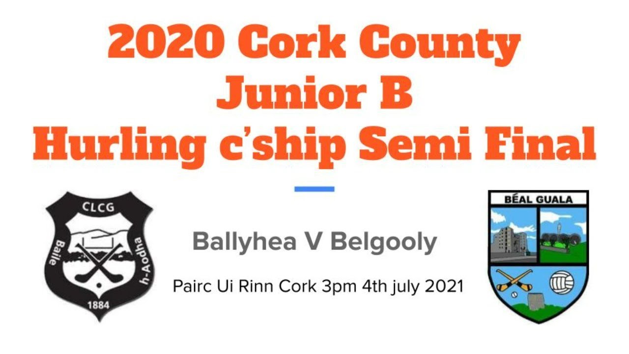 2020 Cork County Championship Junior B Hurling  Semi Final