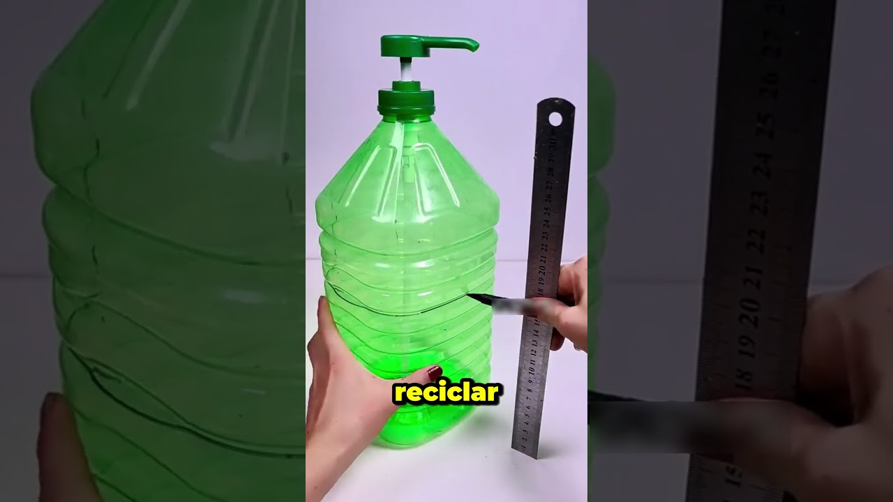 Convierte botellas de pl&aacute;stico en macetas ecol&oacute;gicas
