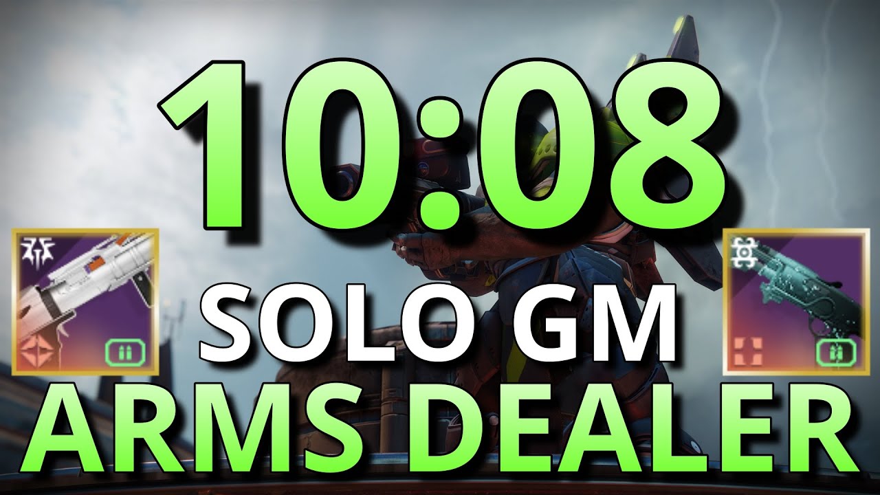 SOLO The Arms Dealer Grandmaster in 10 Mins! (10:08 Plat)