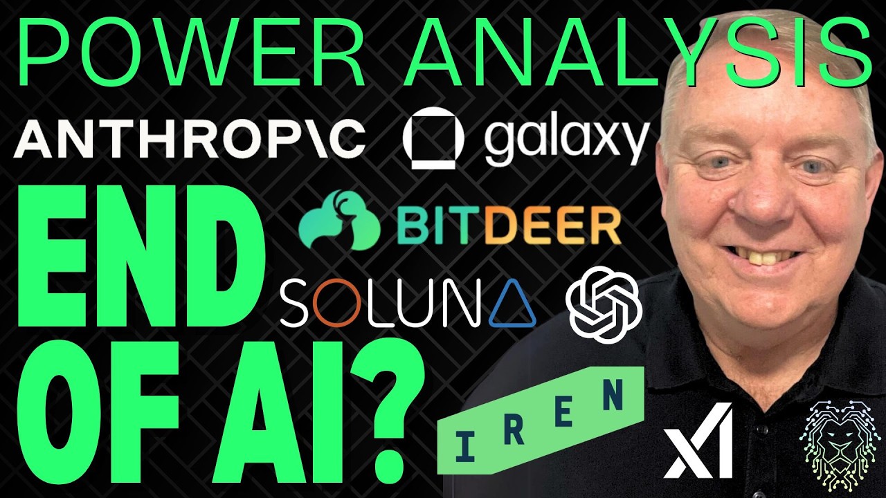 Растущие опасения по поводу ИИ вызывают панику | Свежие новости акций IREN, GLXY, BTDR и SLNH | А...