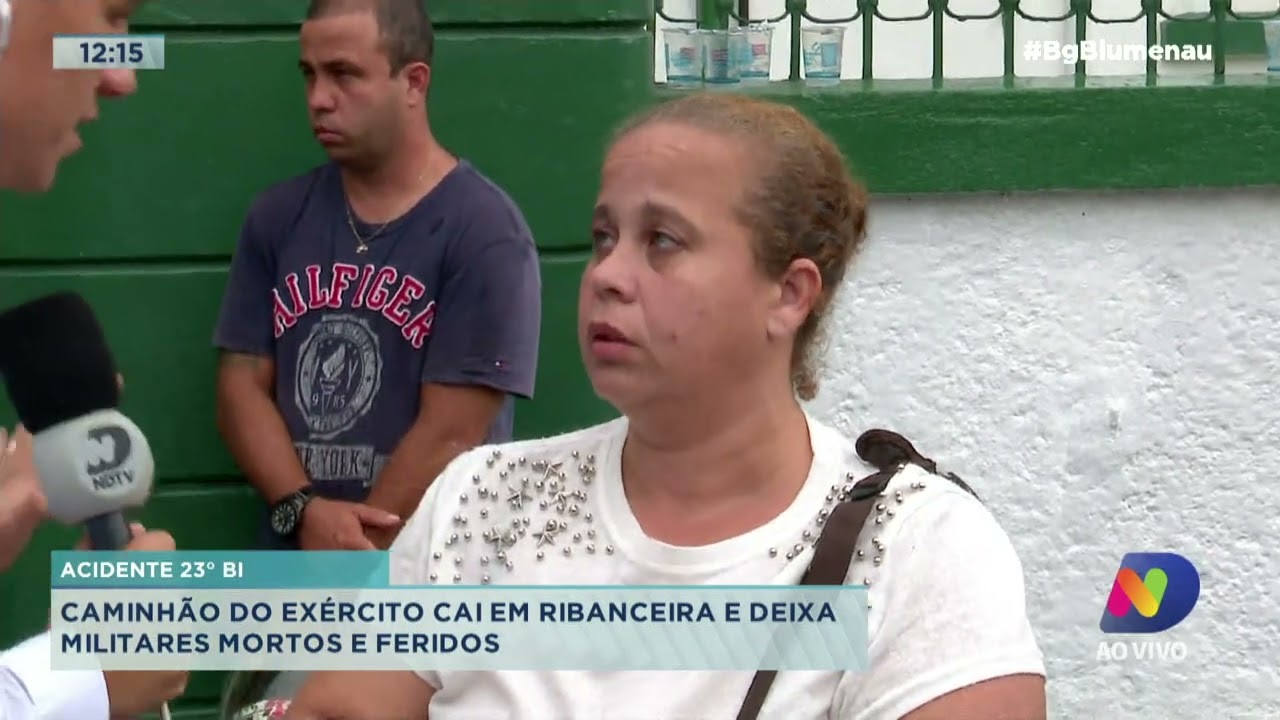 Acidente 23° BI: caminhão do exército cai em ribanceira e deixa militares mortos e feridos