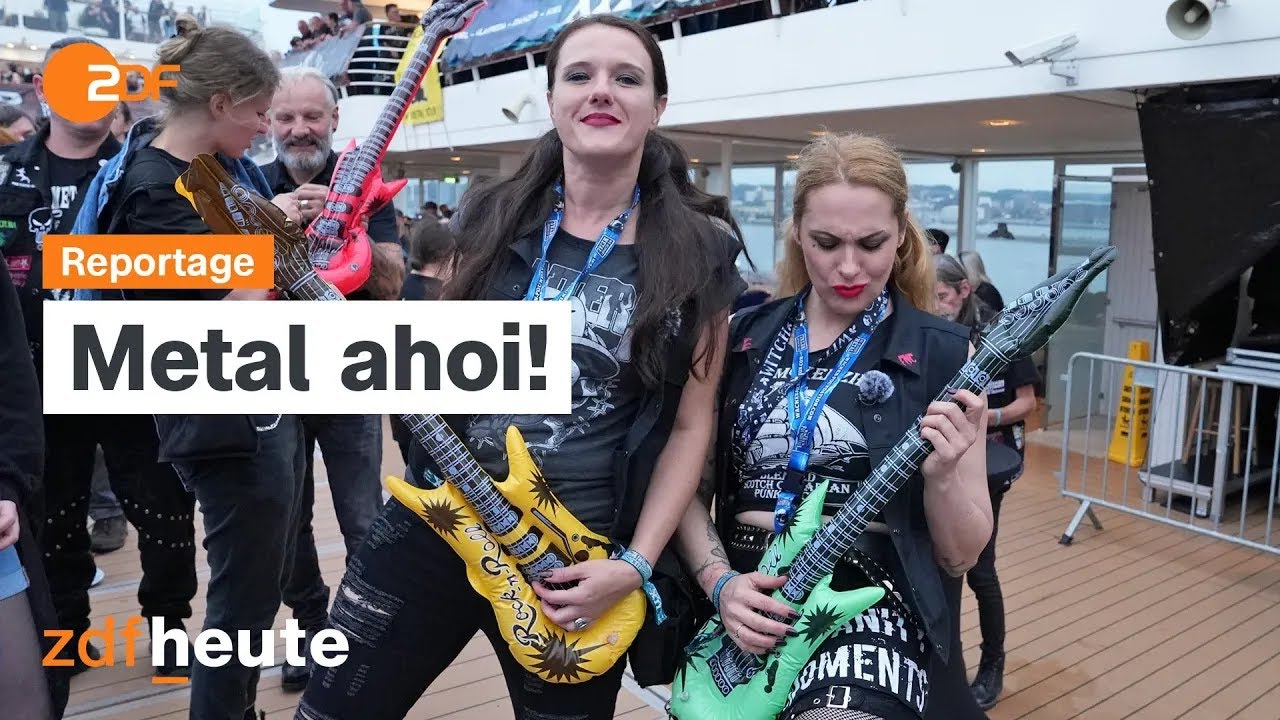 Headbangen auf hoher See: Hart und laut - die Metalkreuzfahrt legt ab | ZDF.reportage