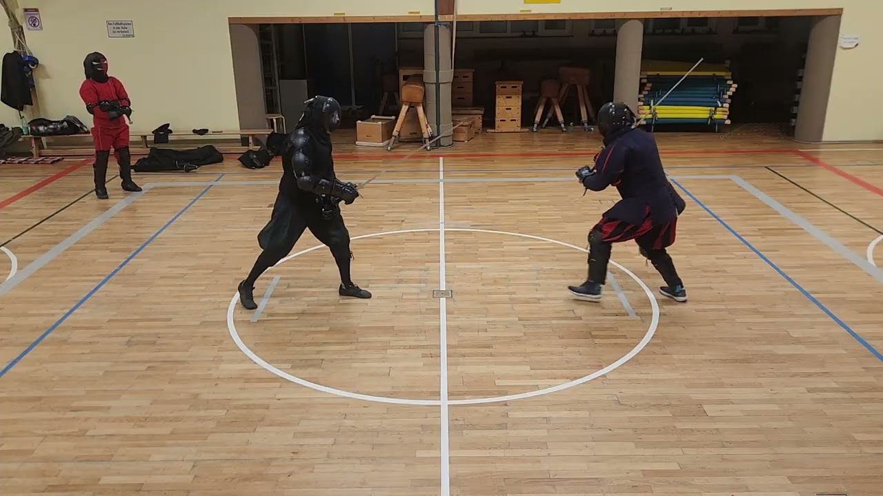 Longsword sparring | Dennis, Tobias, Fabian and Anton - 16.01.26