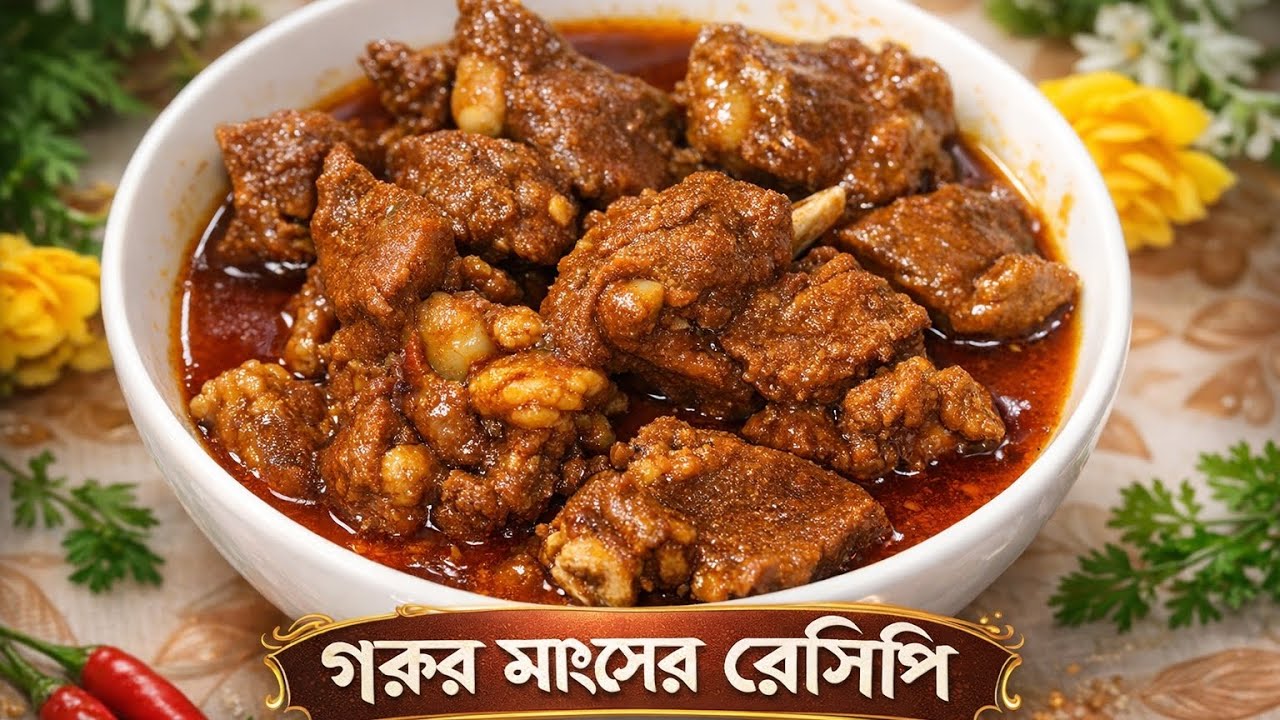 গরুর মাংসের রেসিপি 😋।#foryou #বাংলা #রান্না #রেসিপি #গরুরমাংসভুনা #bengalirecipe 