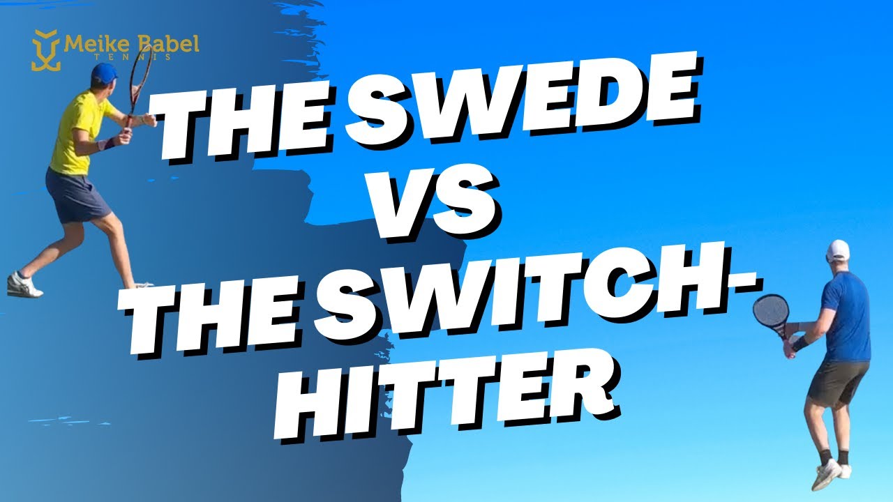 3.5 - 4.0 USTA Tennis Match: Jonas, the Swede vs. Harry, the switch-hitter