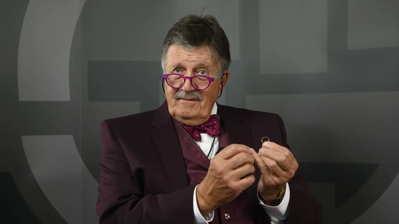 Medieval Gold 'I Stand By Him' Posy Ring Lot 0426 with Tim Wonnacott