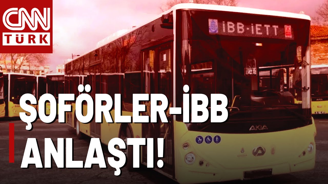 İstanbul'da Otobüs Krizi Çözüldü! Halk Otobüsleri Tekrar Sefere Başladı!