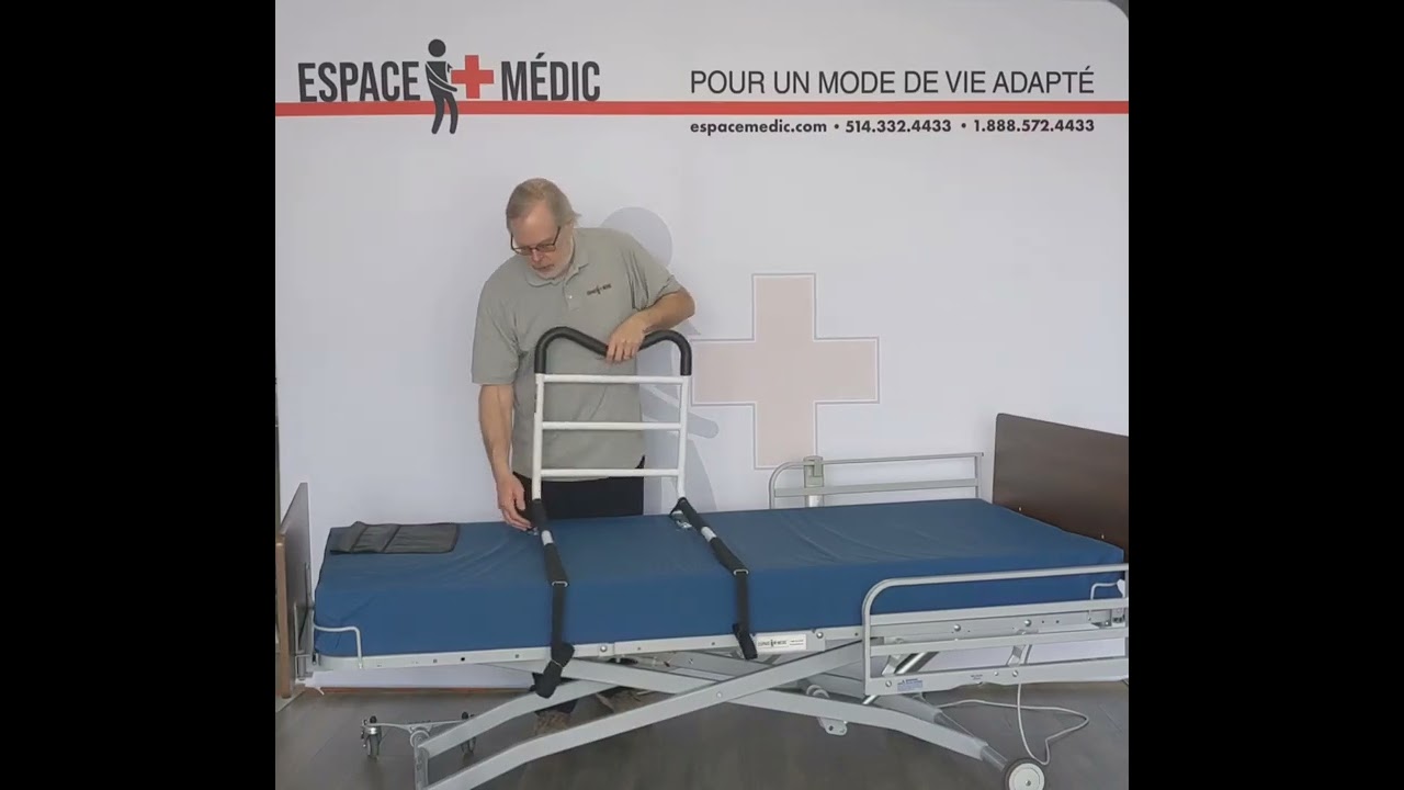 Barre d'assistance au lit M-Rail