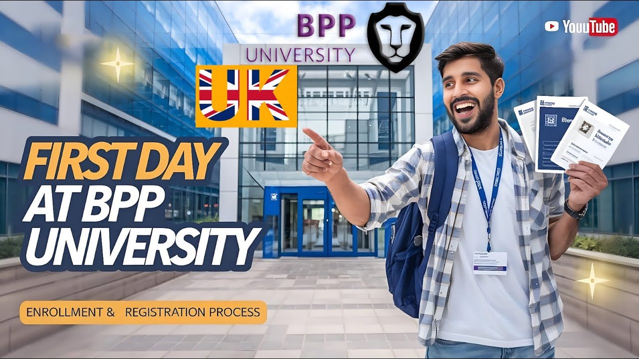 My First day at BPP University | Registration Process & Enrollment|#2025 #bppuniversity #enrollment
