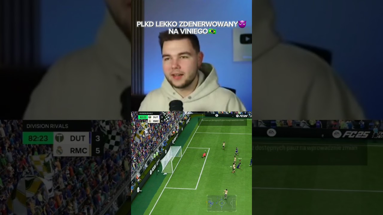 lekko zdenerwowany damianek 