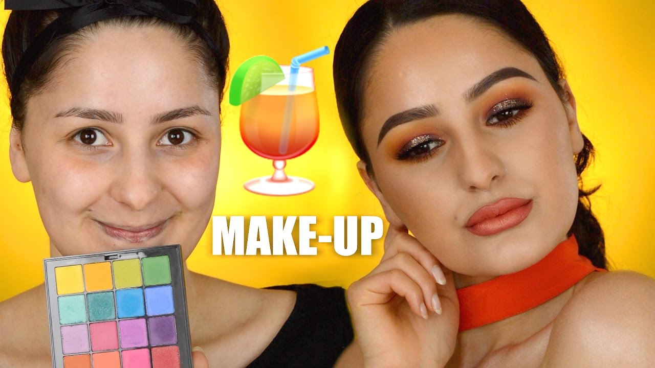 Full face Glam + Glitzer | mwHANNAH