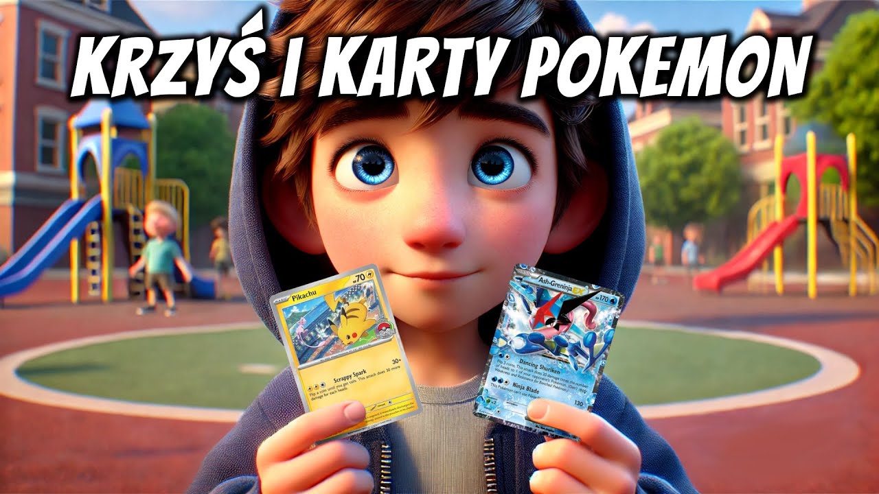 ✨📚 Krzyś i karty pokemon - Audiobook dla dzieci - Bajka na dobranoc 🎧