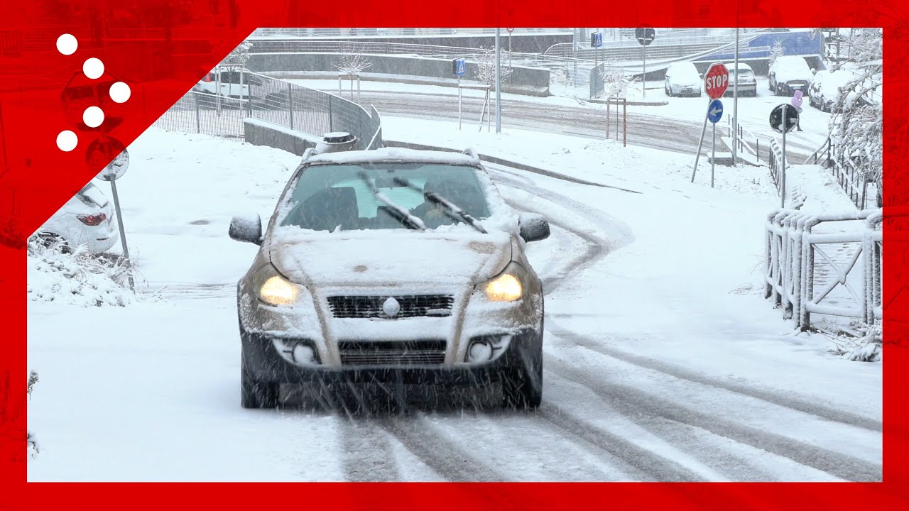 Continua a nevicare su Potenza, la situazione alle ore 12