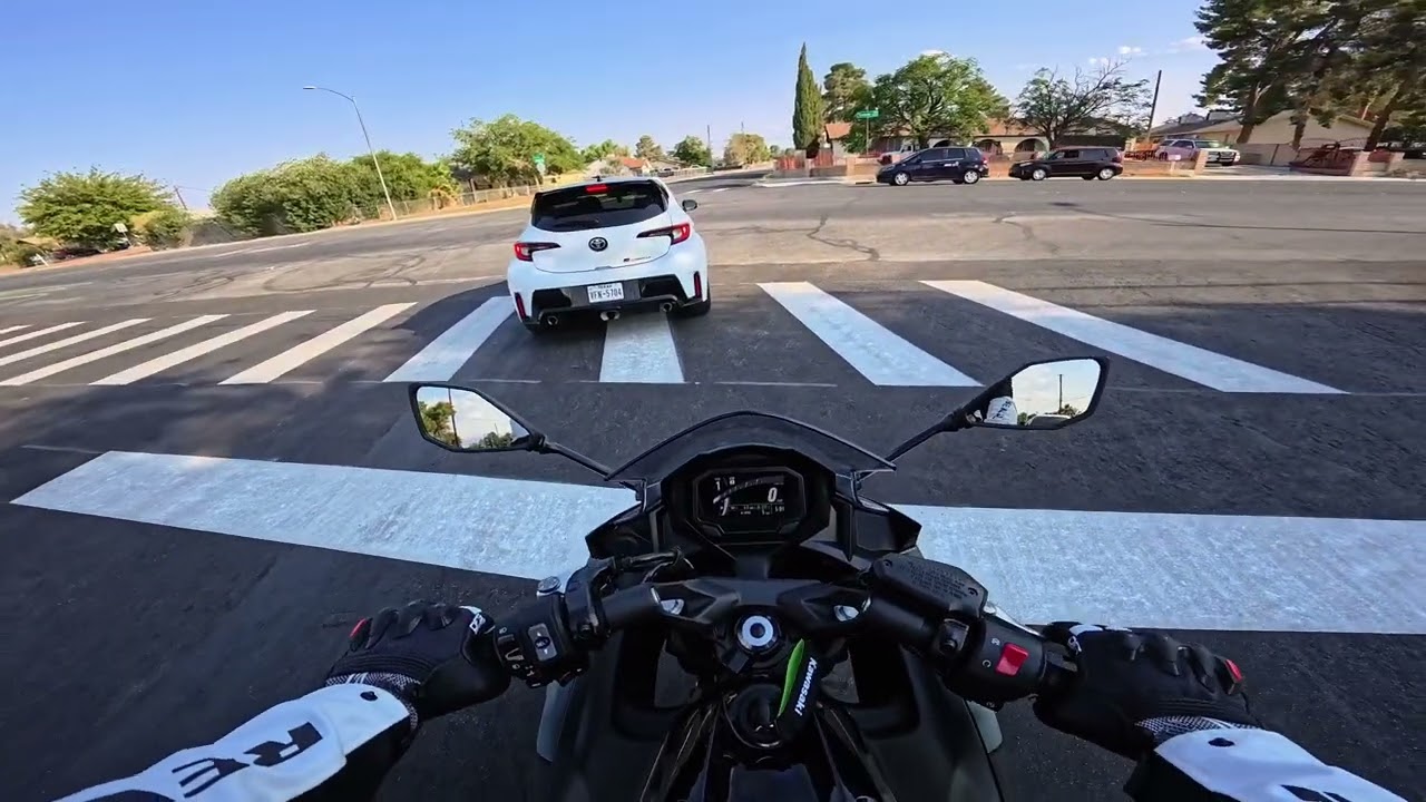 Ninja 650 First Time Riding From Dealership