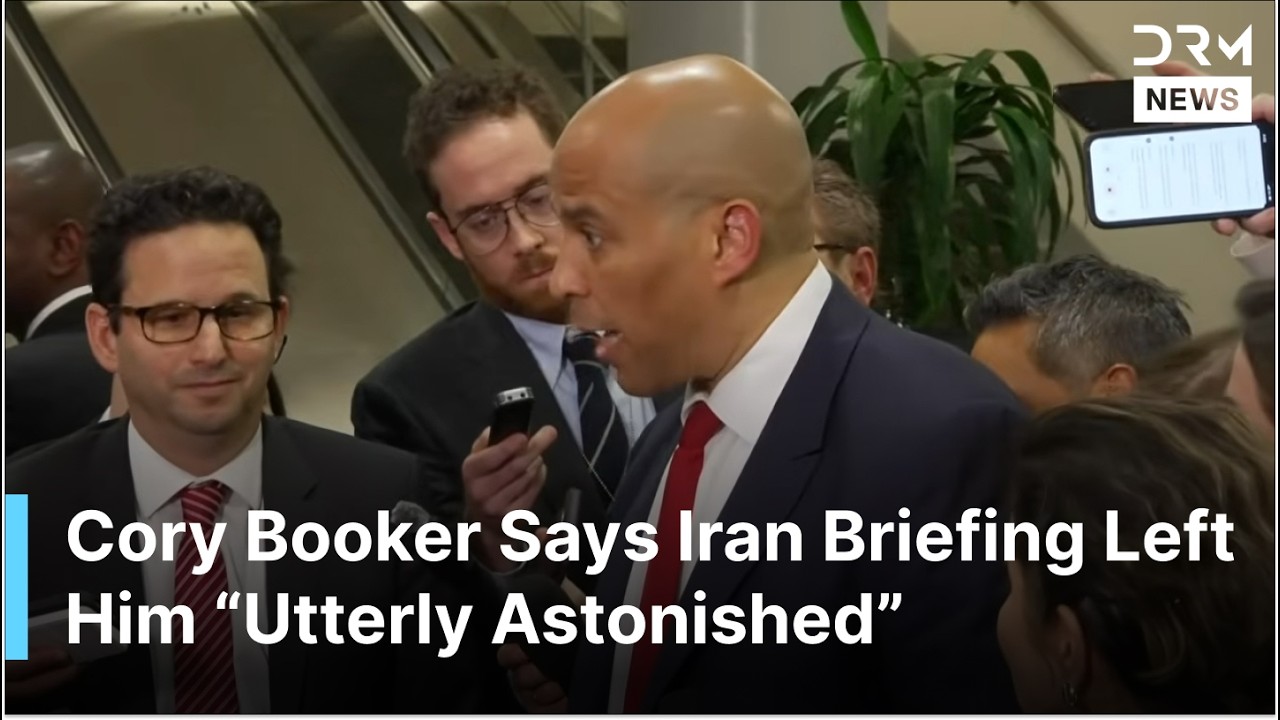 “There Was No Imminent Threat” — Cory Booker Slams Trump, Rubio After Iran War Briefing | AC1G