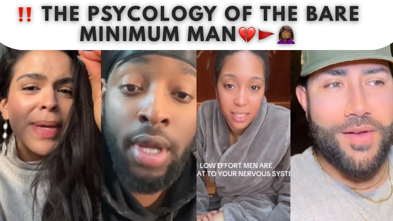 OMG😱 MEN WHO DO THE BARE MINIMUM KNOW EXACTLY WHAT THEY ARE DOING| PSYCHOLOGY BEHIND LOW-EFFORT MEN💔