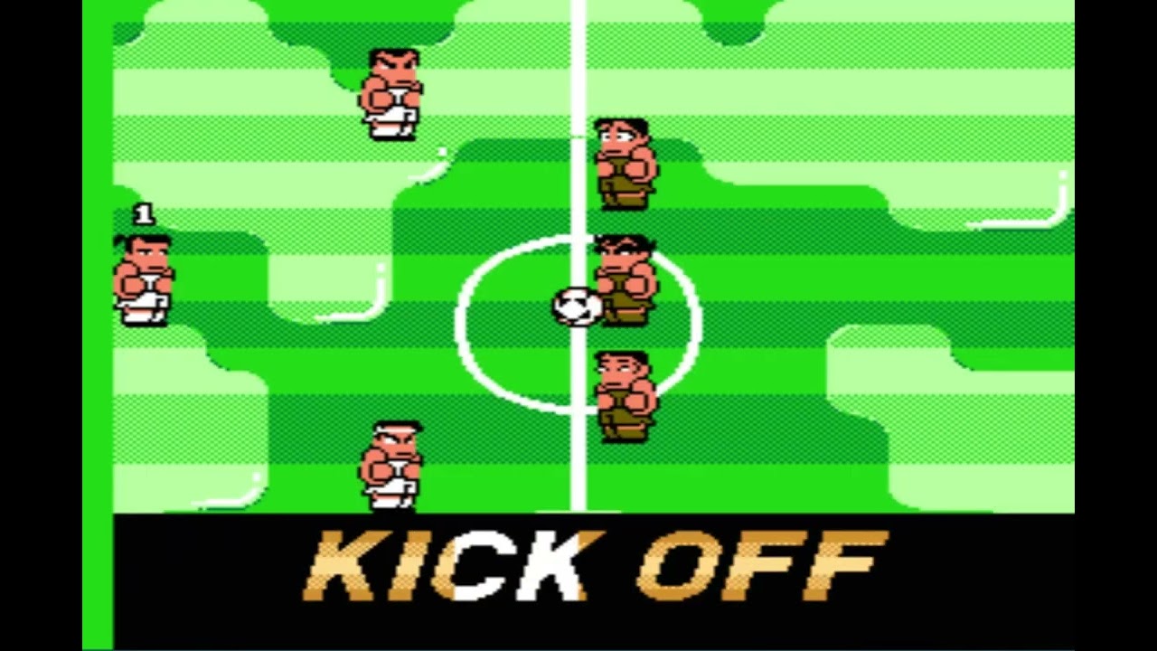 Убойный футбол GOAL 3 (Kunio-kun no Nekketsu Soccer League) прохождение NES Денди