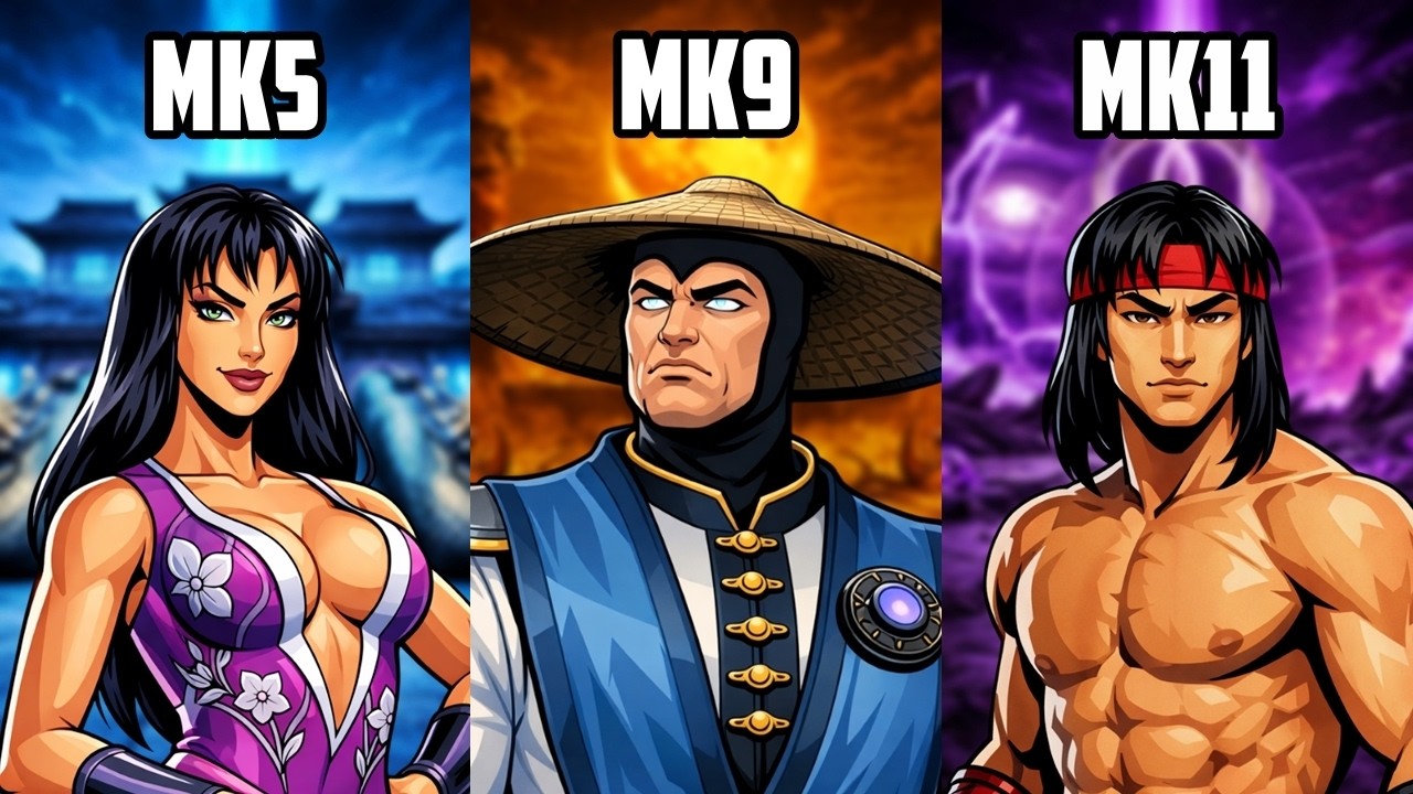 Every Mortal Kombat Game Protagonist EXPLAINED in Detail (1992–2023)