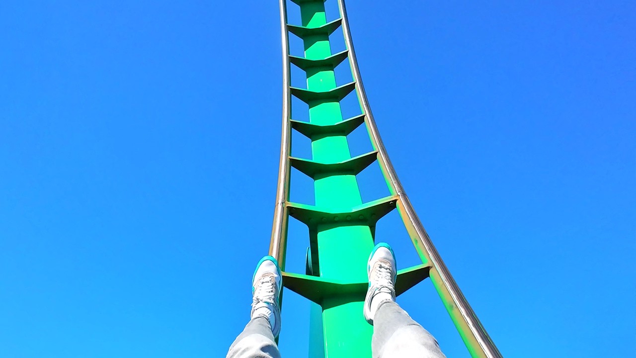 144-Foot Drop at 65 mph! KRAKEN 4K POV at SeaWorld Orlando | Front Row Roller Coaster