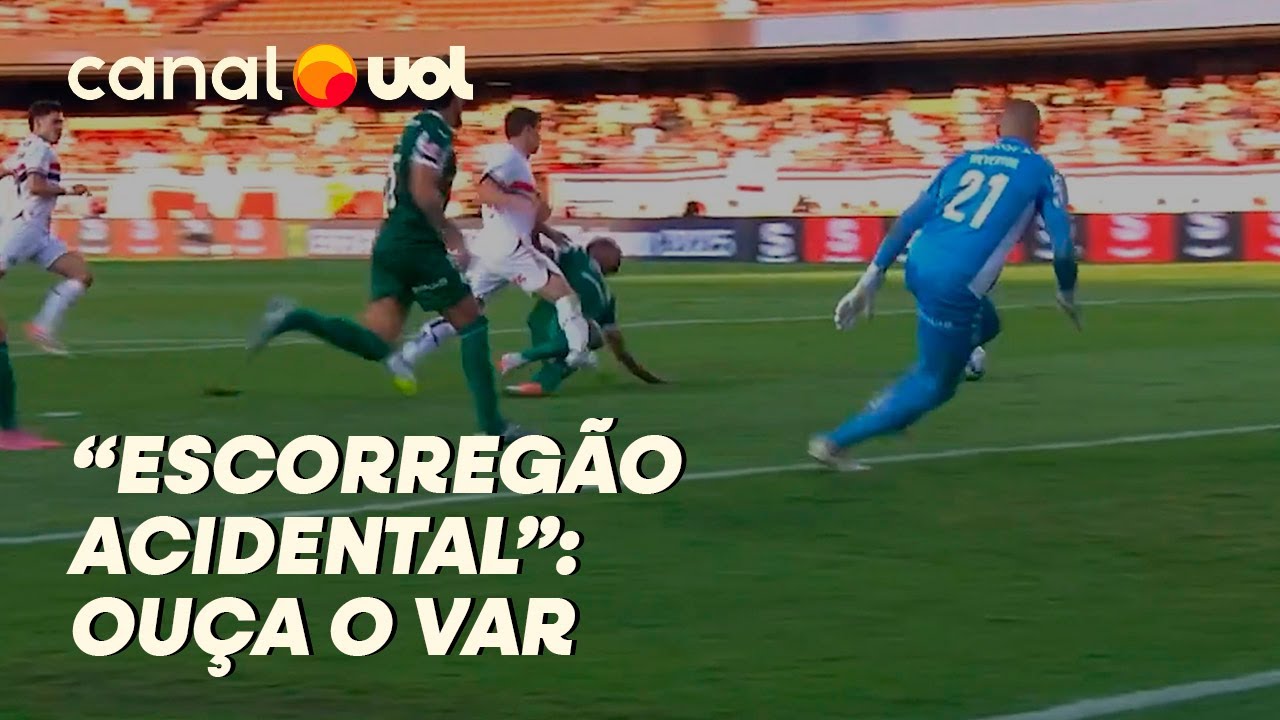 CBF DIVULGA &Aacute;UDIOS DO VAR DE S&Atilde;O PAULO X PALMEIRAS: 'ESCORREG&Atilde;O ACIDENTAL'; OU&Ccedil;A E VEJA LANCE